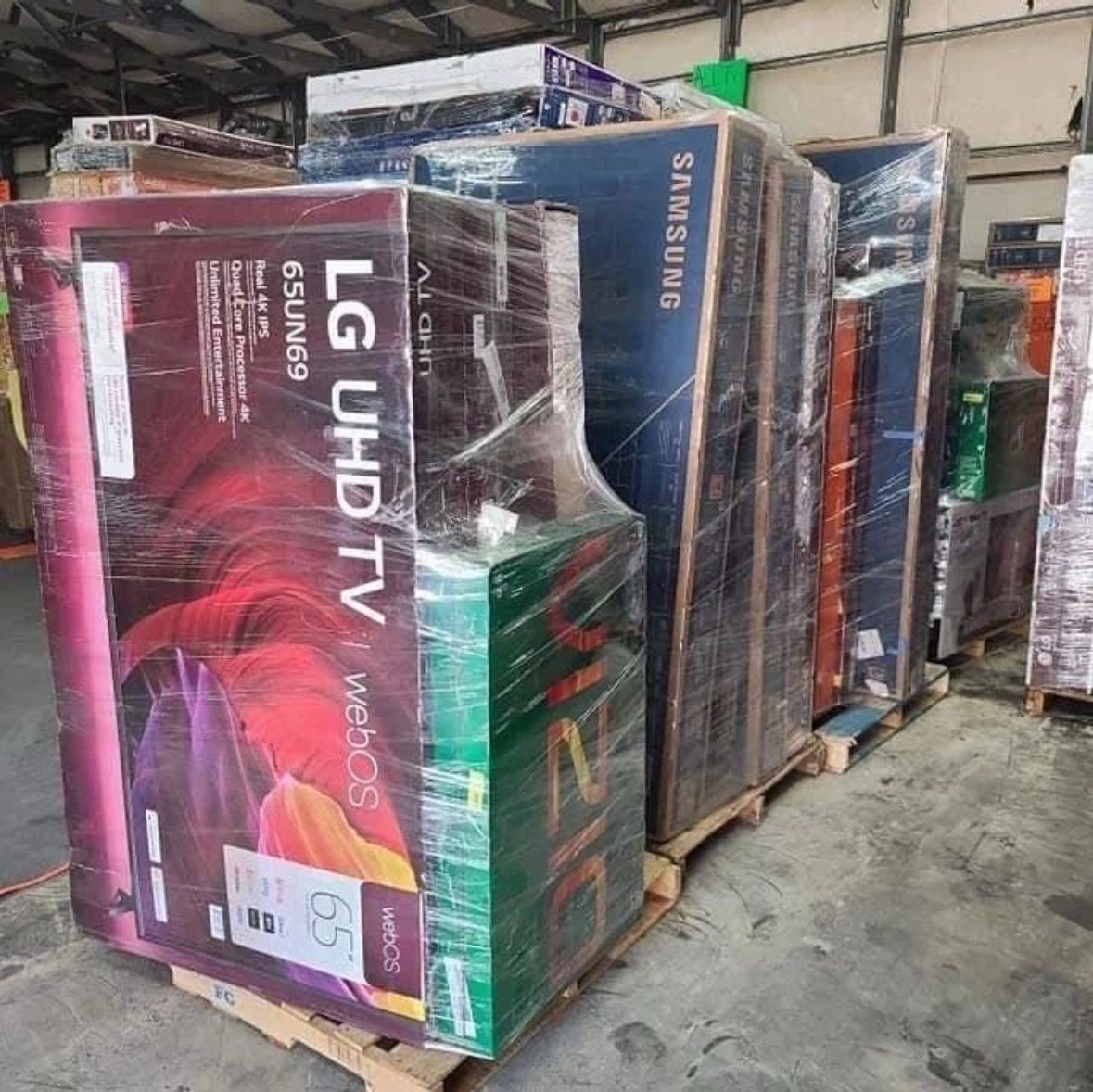 Branded 65-inch LCD and LED TV pallets Available For Sale