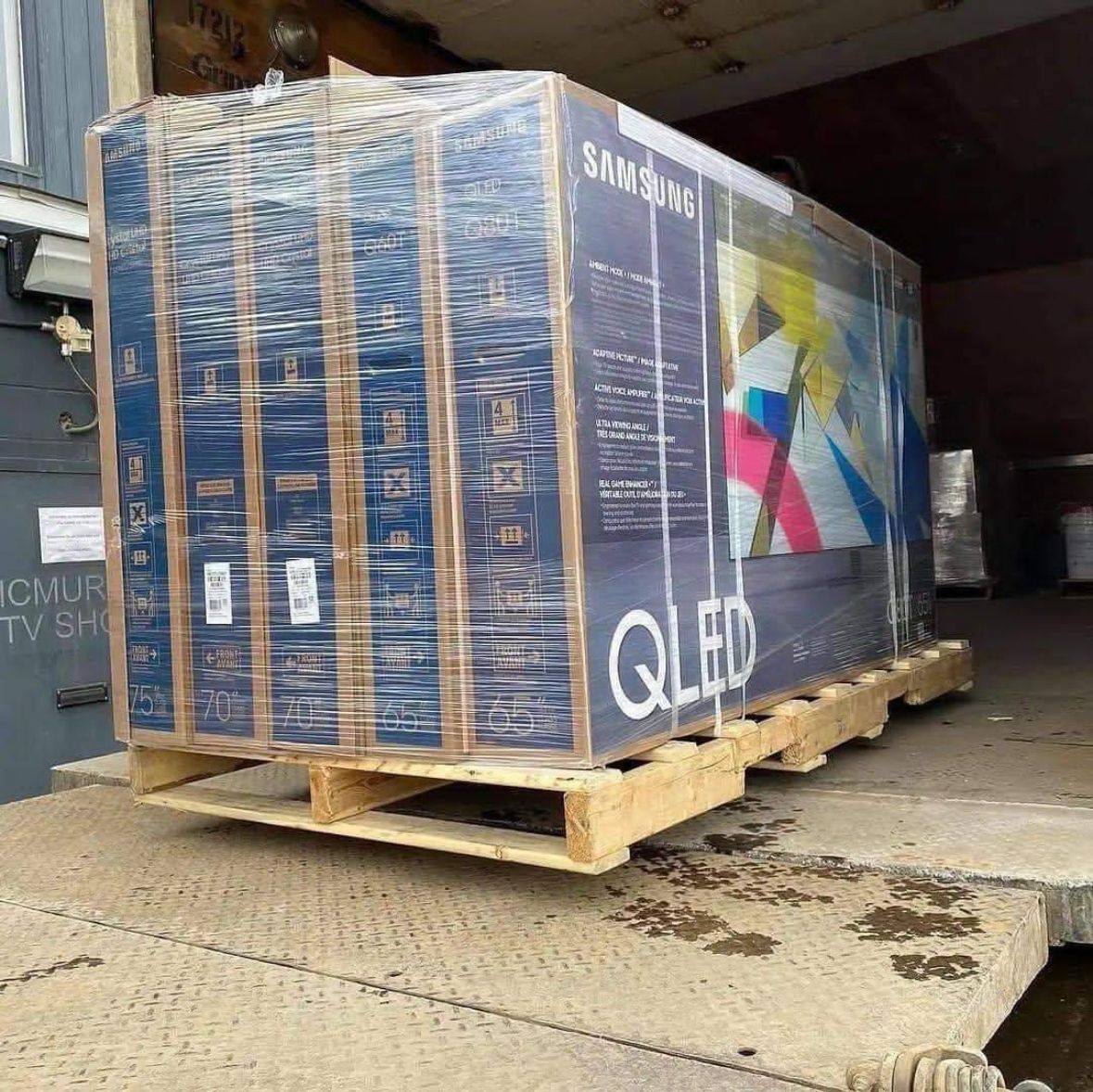 Branded 65-inch LCD and LED TV pallets Available For Sale