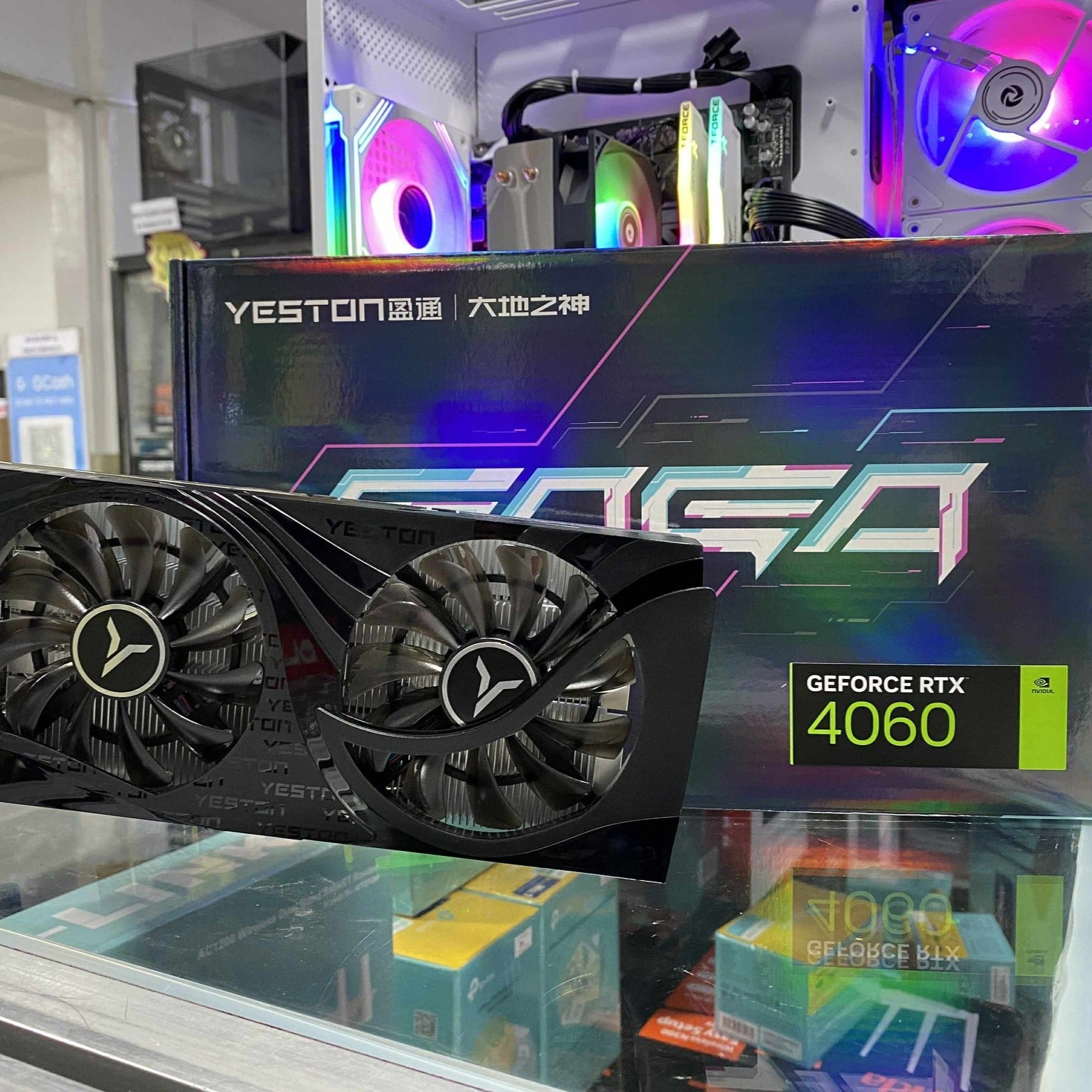 HIGH PERFORMANCE RTX4060 8GB DDR6 128BIT GRAPHICS CARD AVAILABLE FOR SALE