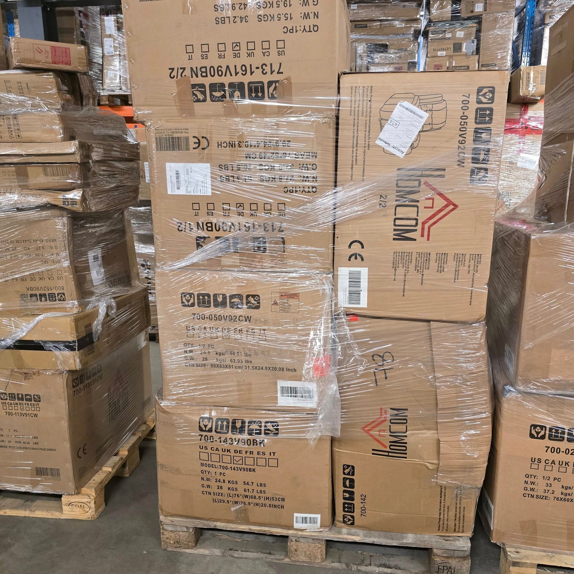 Newly Arrive Mix Pallets from Homcom