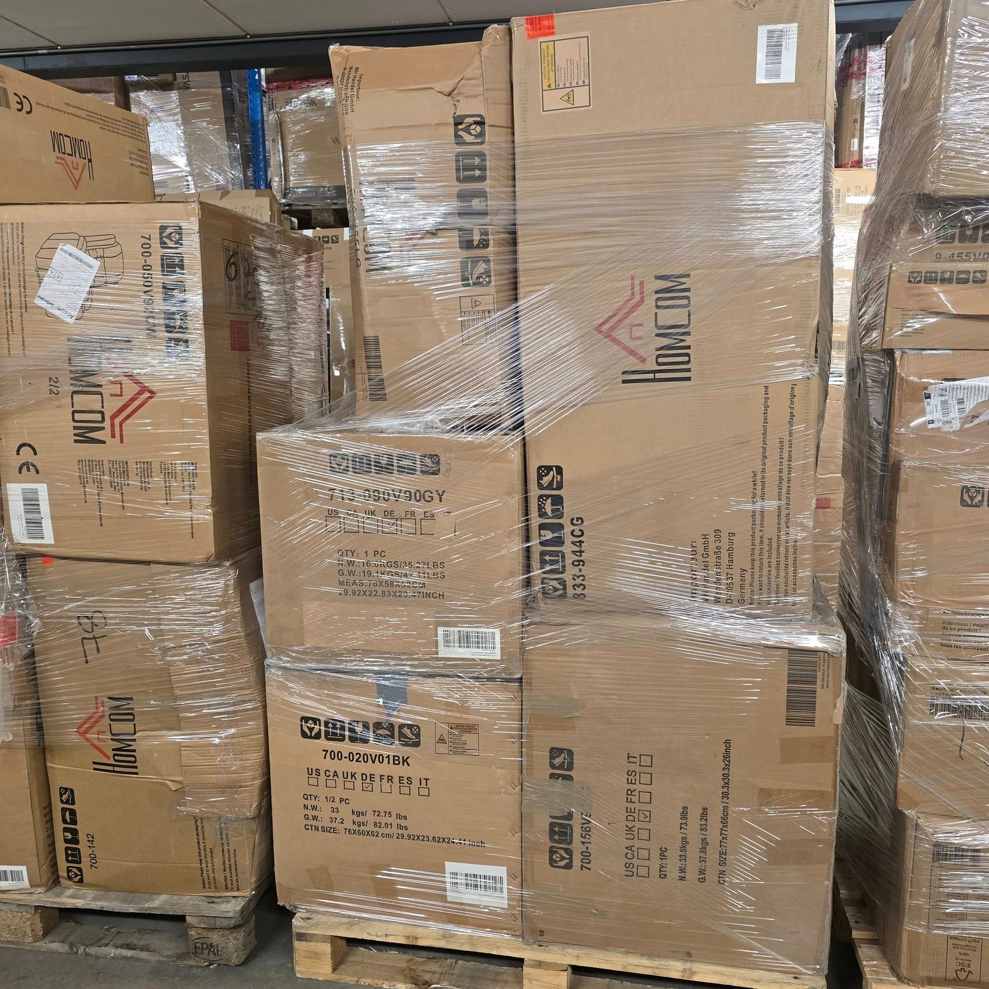 Newly Arrive Mix Pallets from Homcom