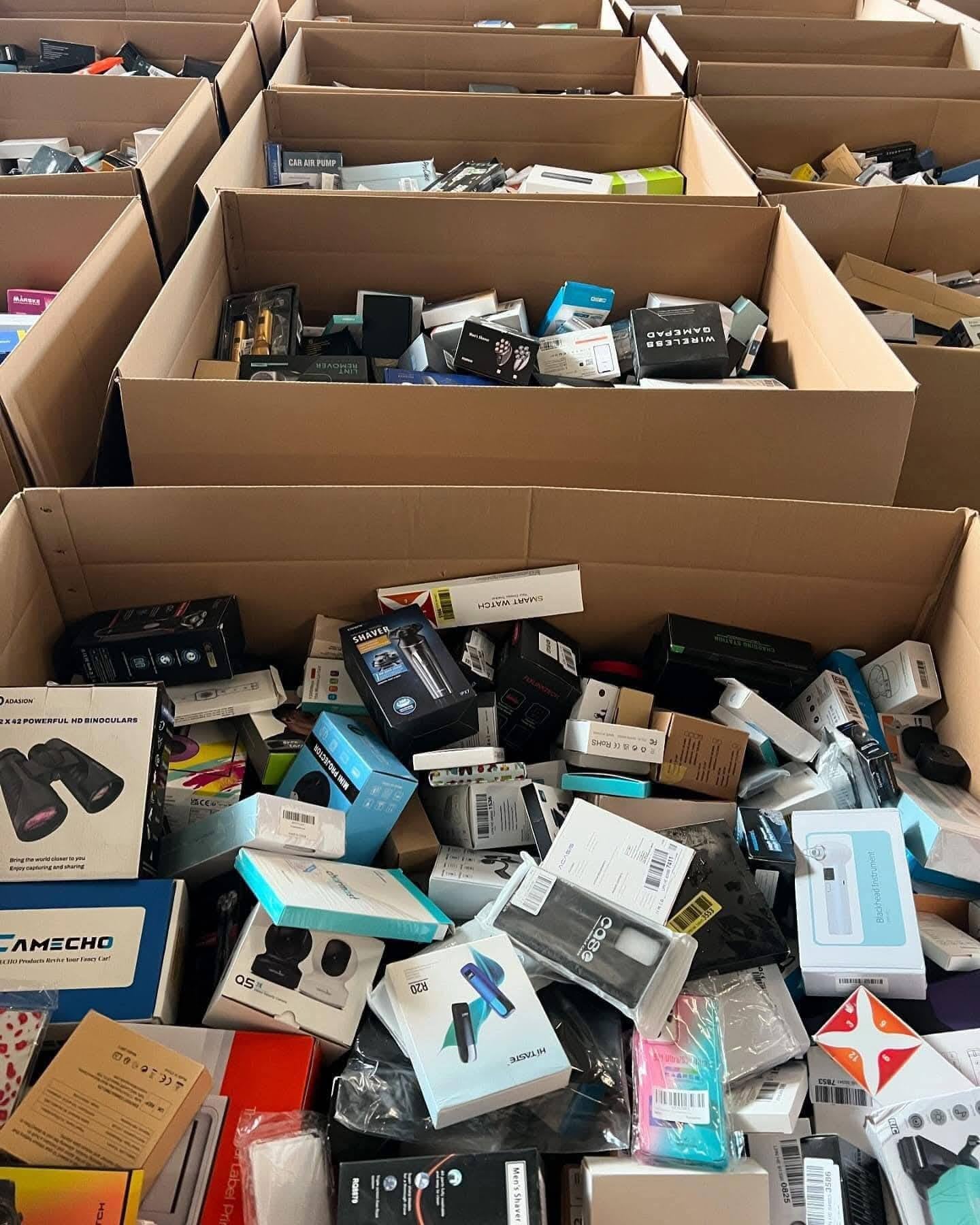 Fully Stocked  Mixed Gadgets Pallets Available For Sale