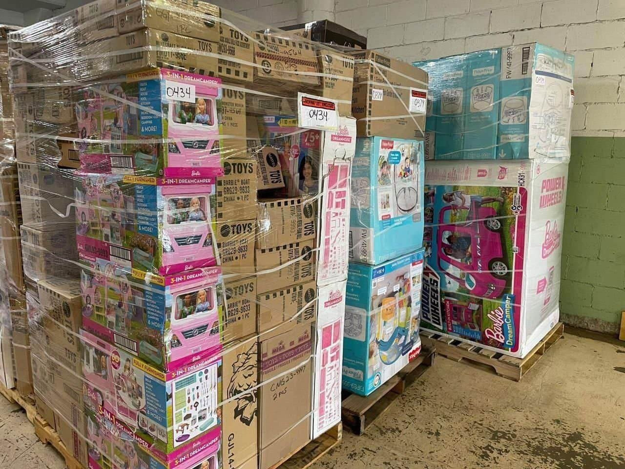 Brand New Toy Pallets Available For Sale Fully Stock
