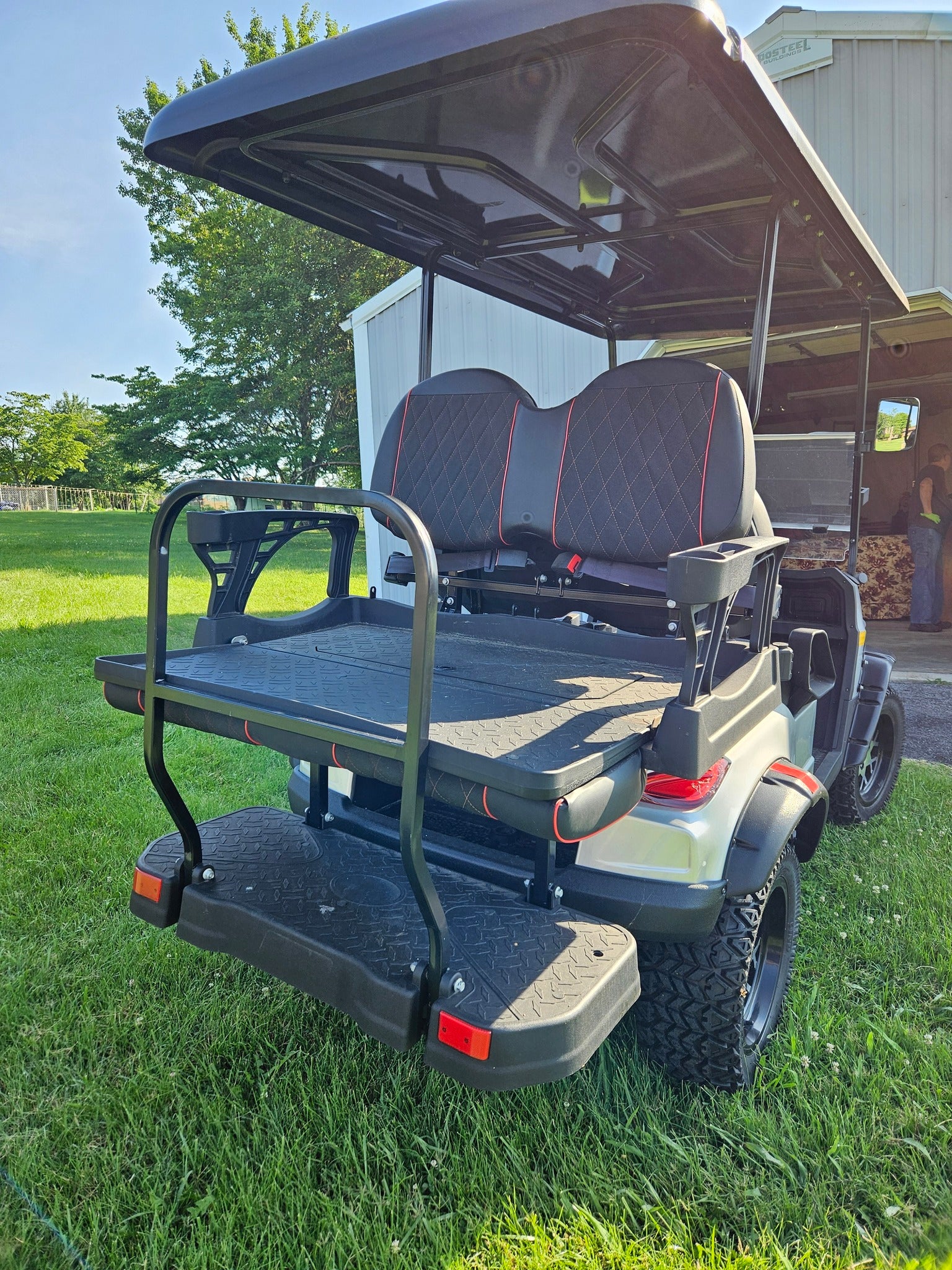 Sparkling Clean 2023 Coleman Electric Golf Cart Available For Sale