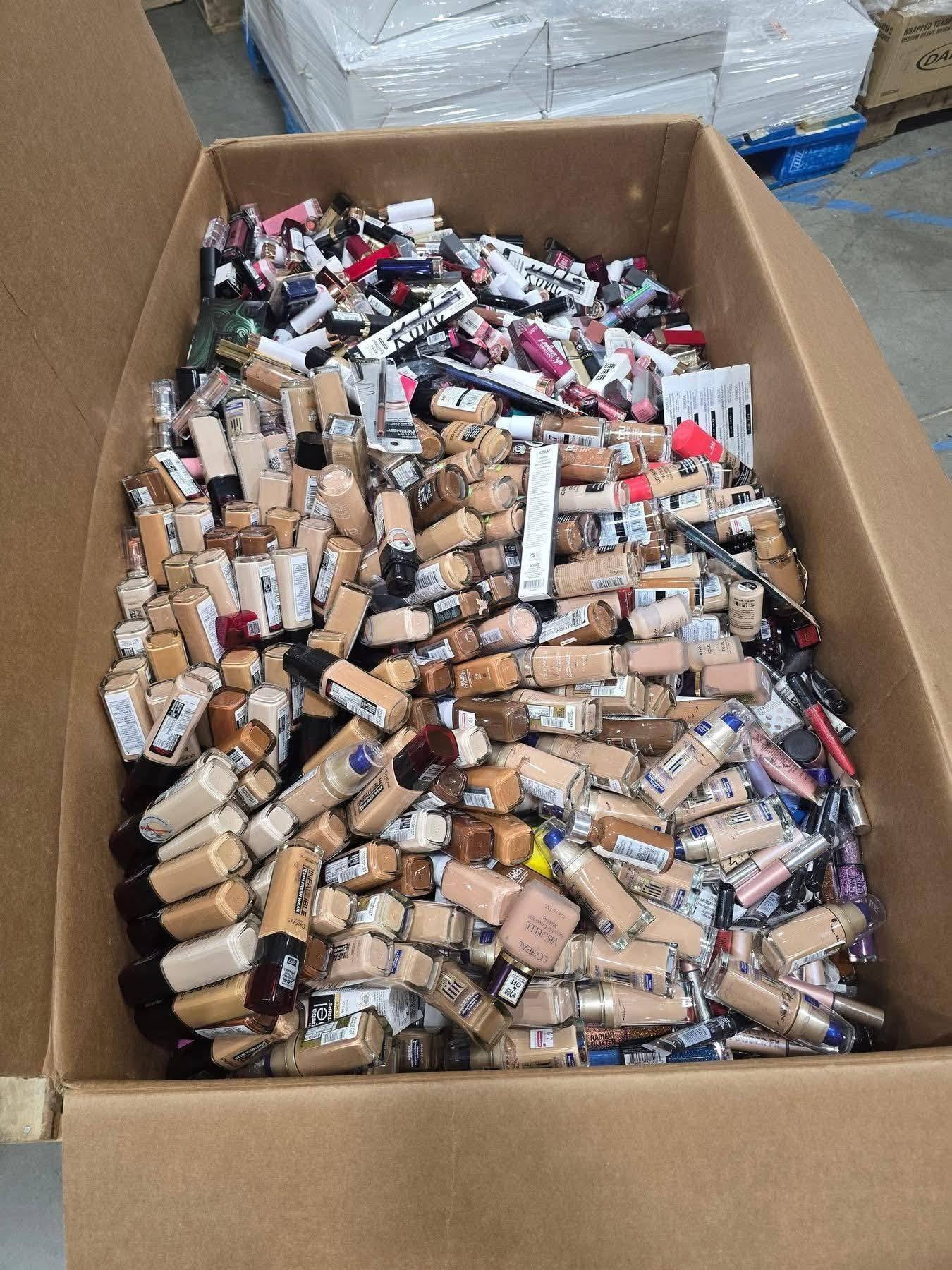 Fresh Arrival of our latest shipment of Cosmetics Pallets Available For Sale