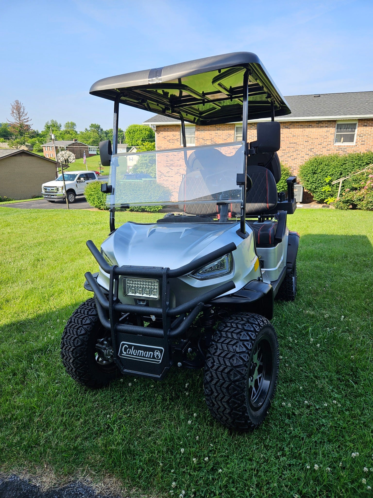 Sparkling Clean 2023 Coleman Electric Golf Cart Available For Sale