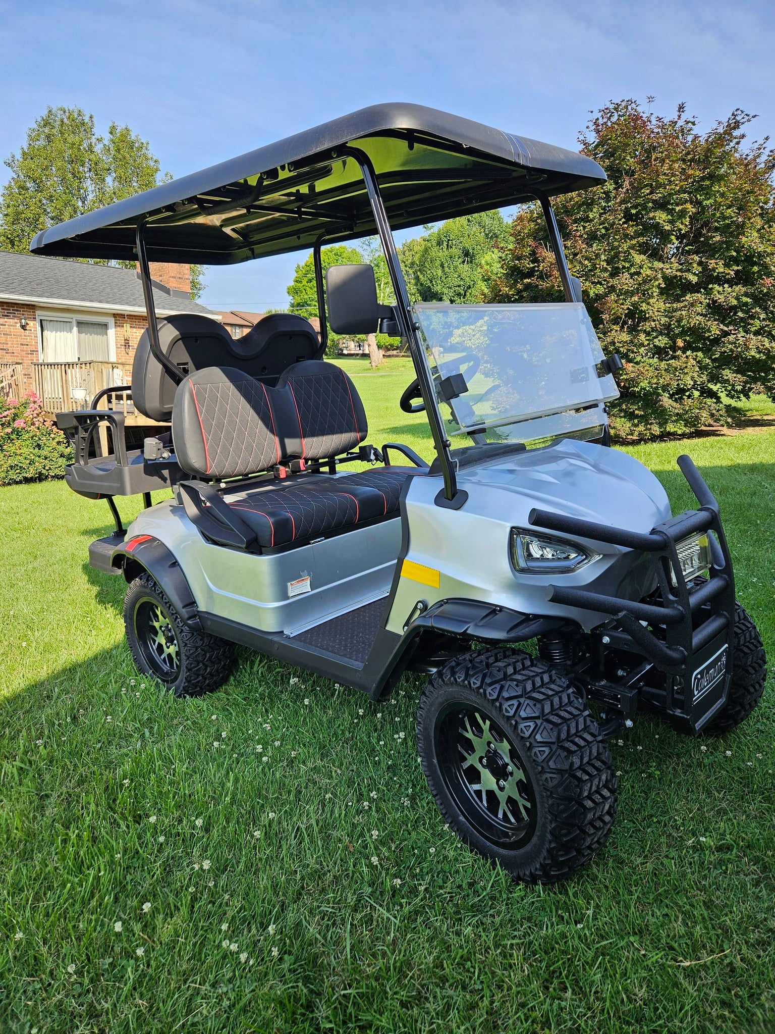 Sparkling Clean 2023 Coleman Electric Golf Cart Available For Sale