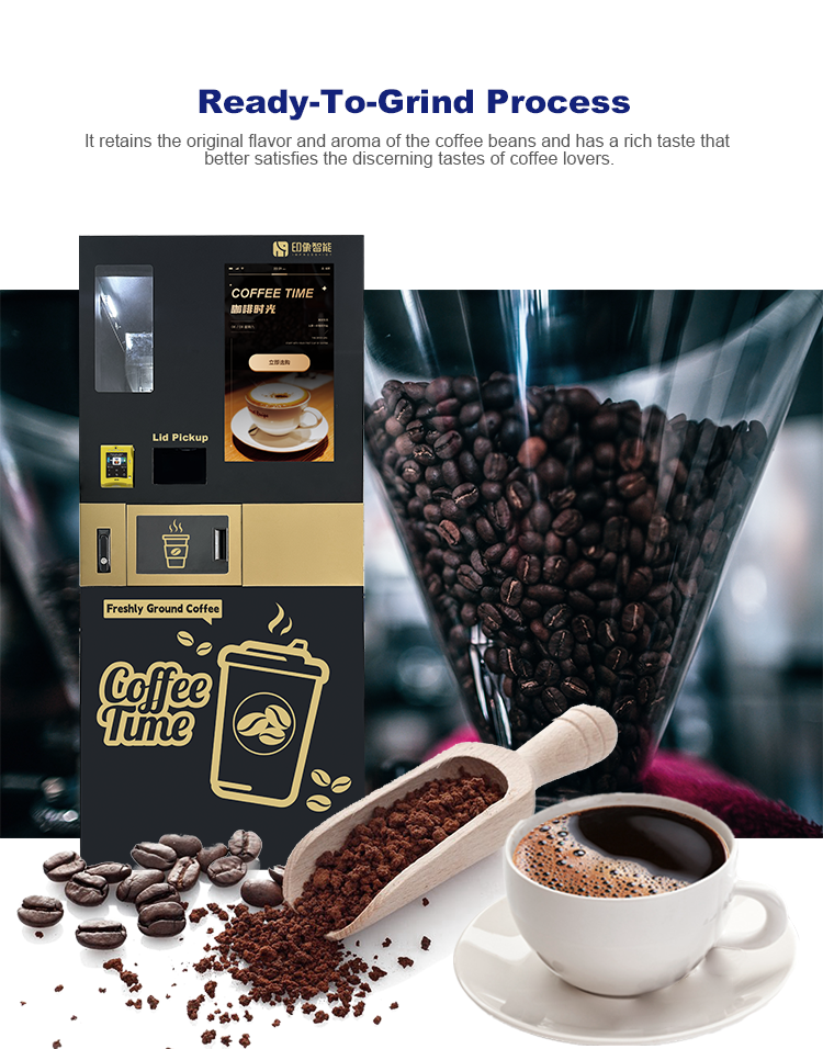 High Performance Coffee Vending Machine Fully Automatic  Available For Sale