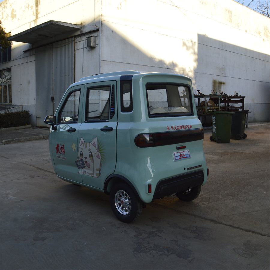 Factory Steel Enclosed 3-Wheel Trike for Adults Electric /Motorized Passenger Tricycle with Closed Cabin