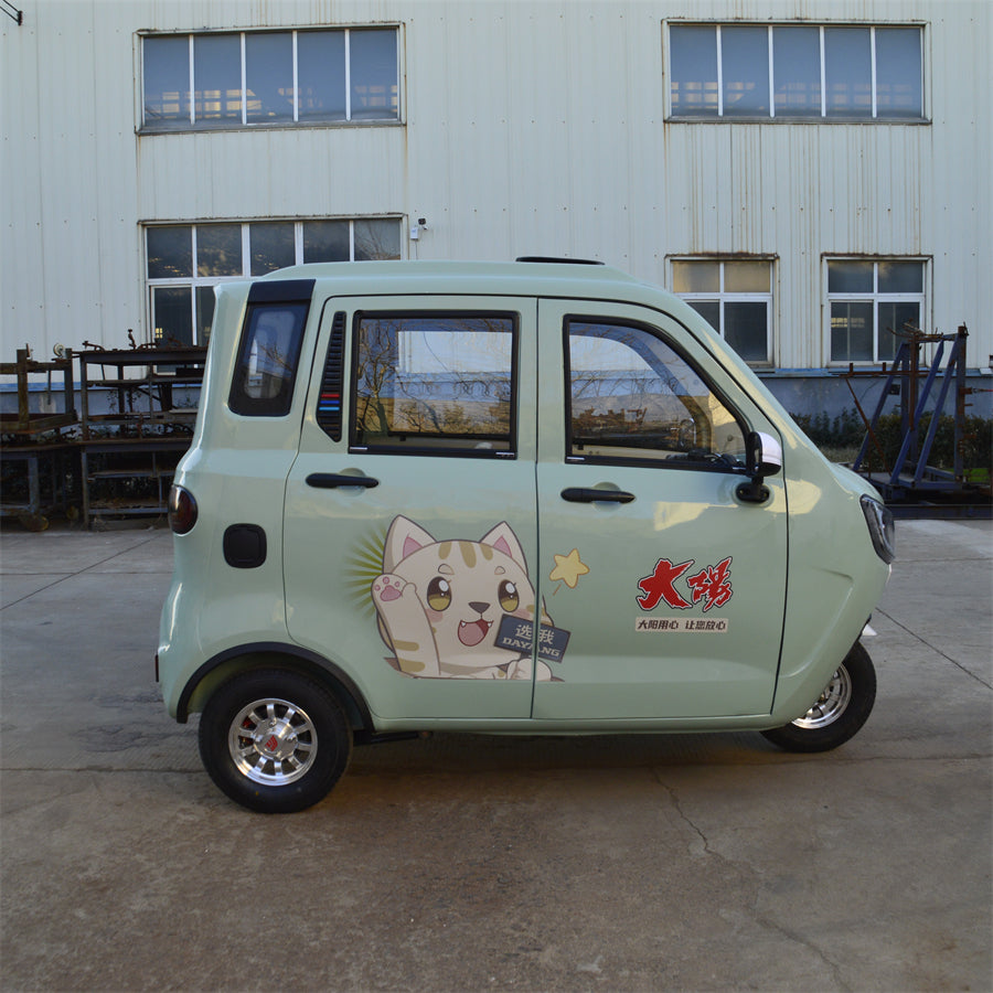 Factory Steel Enclosed 3-Wheel Trike for Adults Electric /Motorized Passenger Tricycle with Closed Cabin