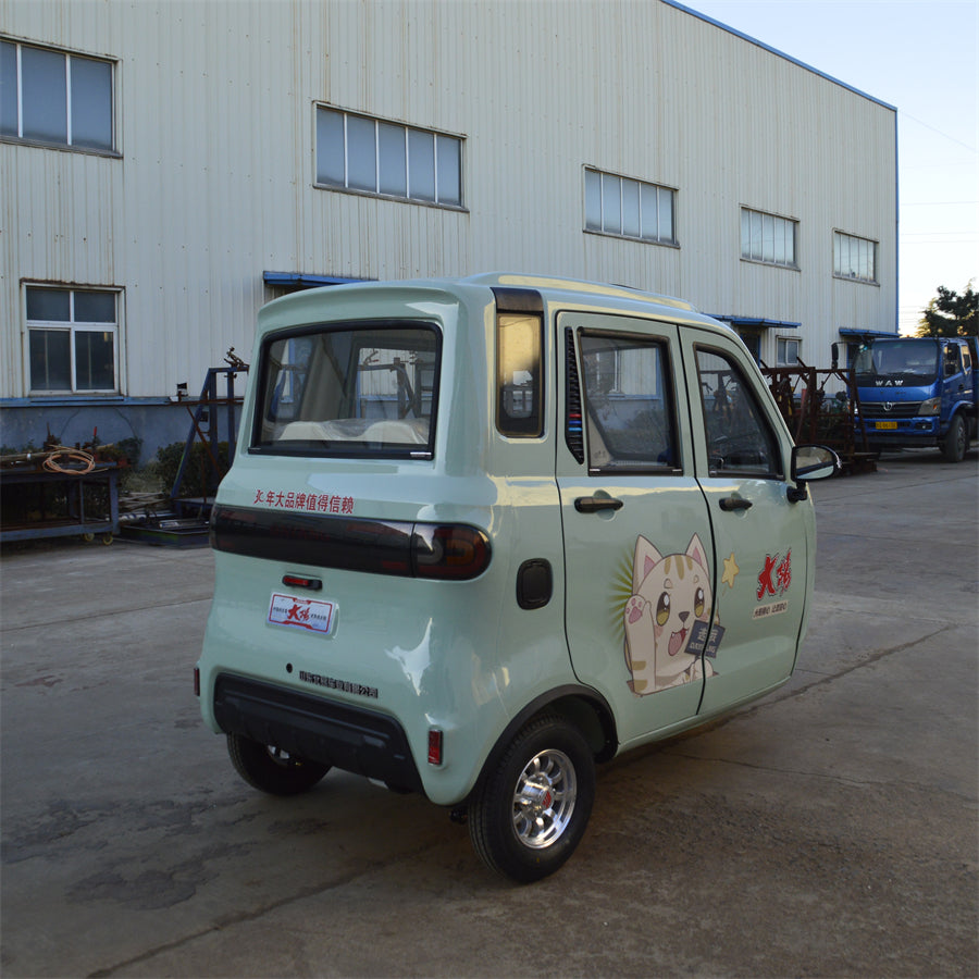 Factory Steel Enclosed 3-Wheel Trike for Adults Electric /Motorized Passenger Tricycle with Closed Cabin