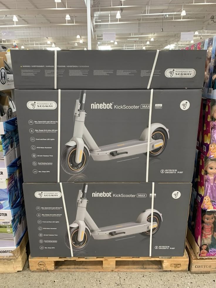 High-quality ninebot  electric scooter pallets available from customer returns.